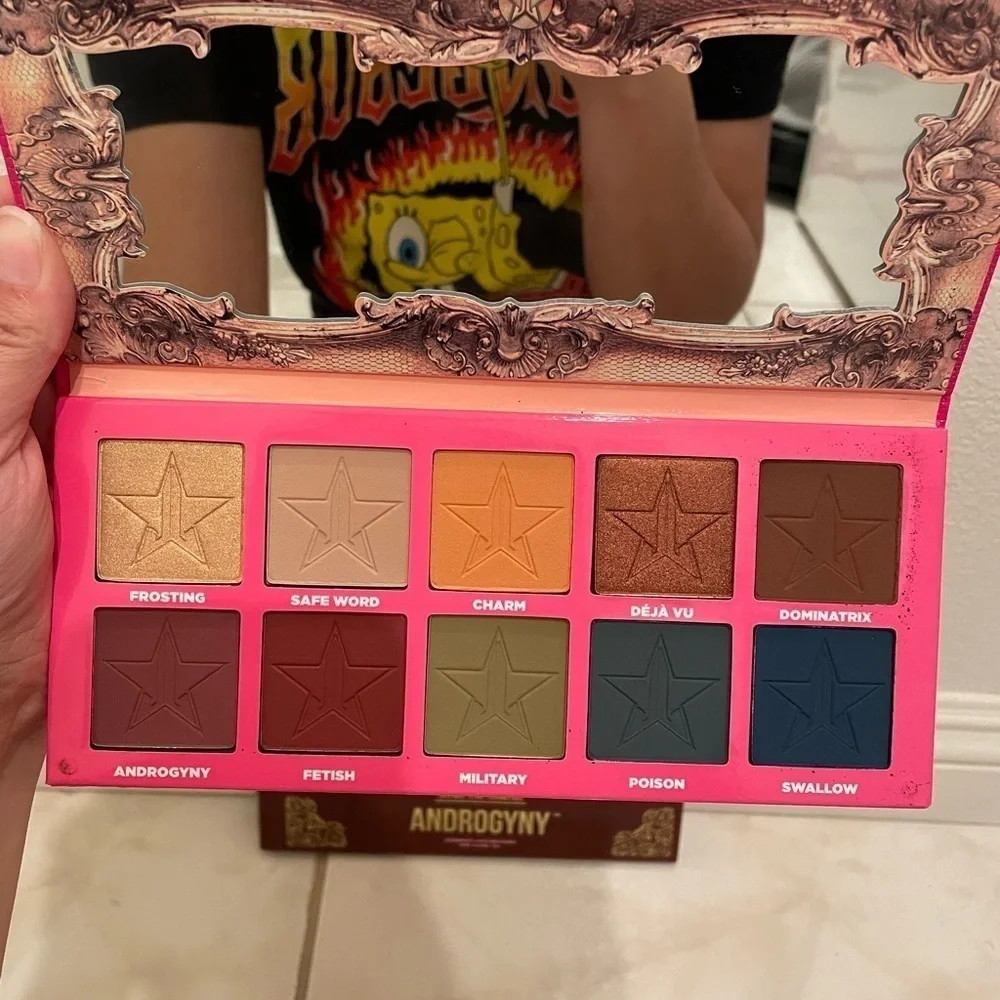 NIB Androgyny Eyeshadow Palette By Jeffree Star Cosmetics Makeup​​​​​​​